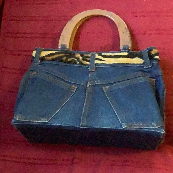 Denim Jean Handbag - Picture 2 of 5